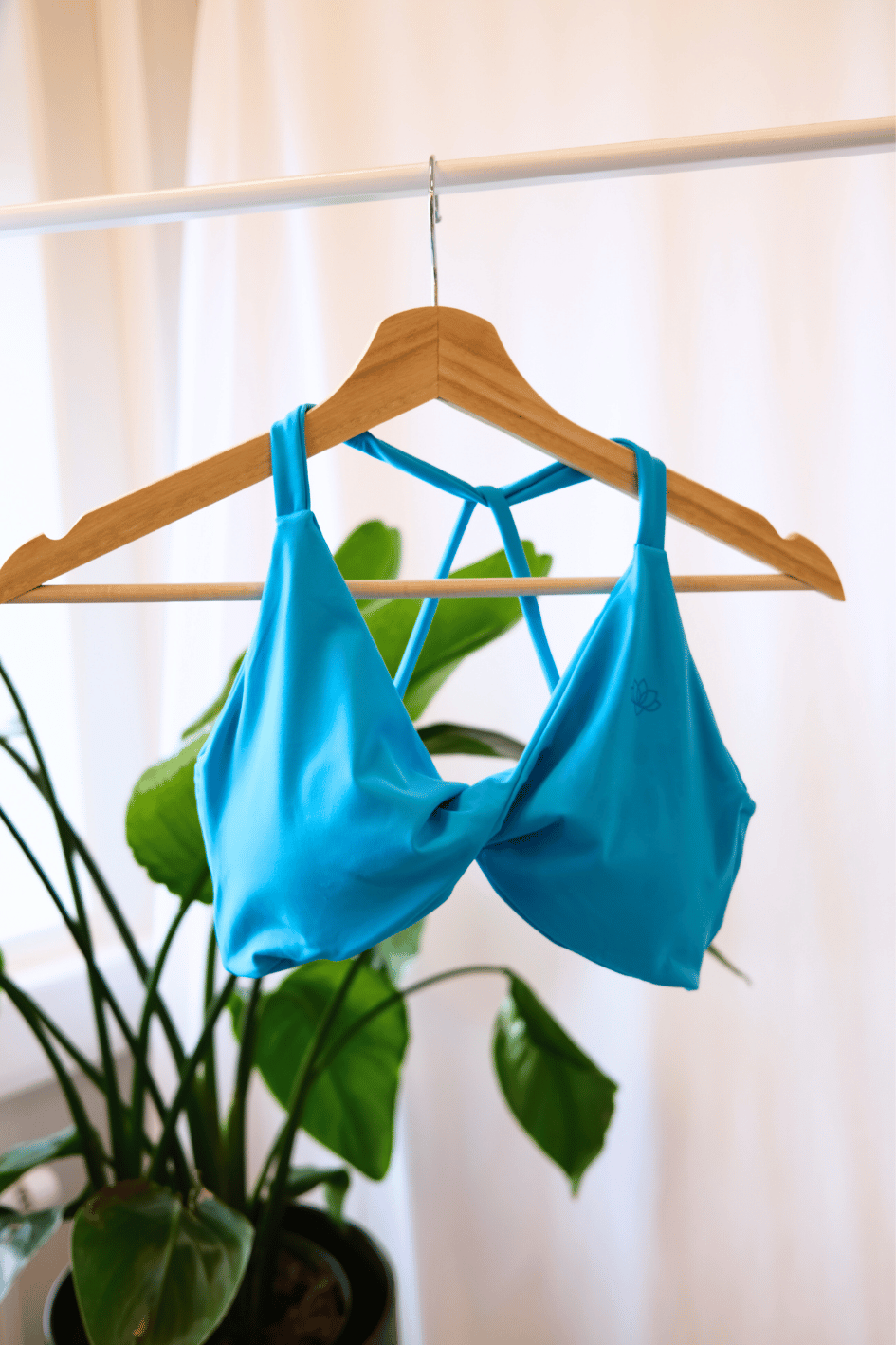 Skylar Sports Bra (Light Blue)