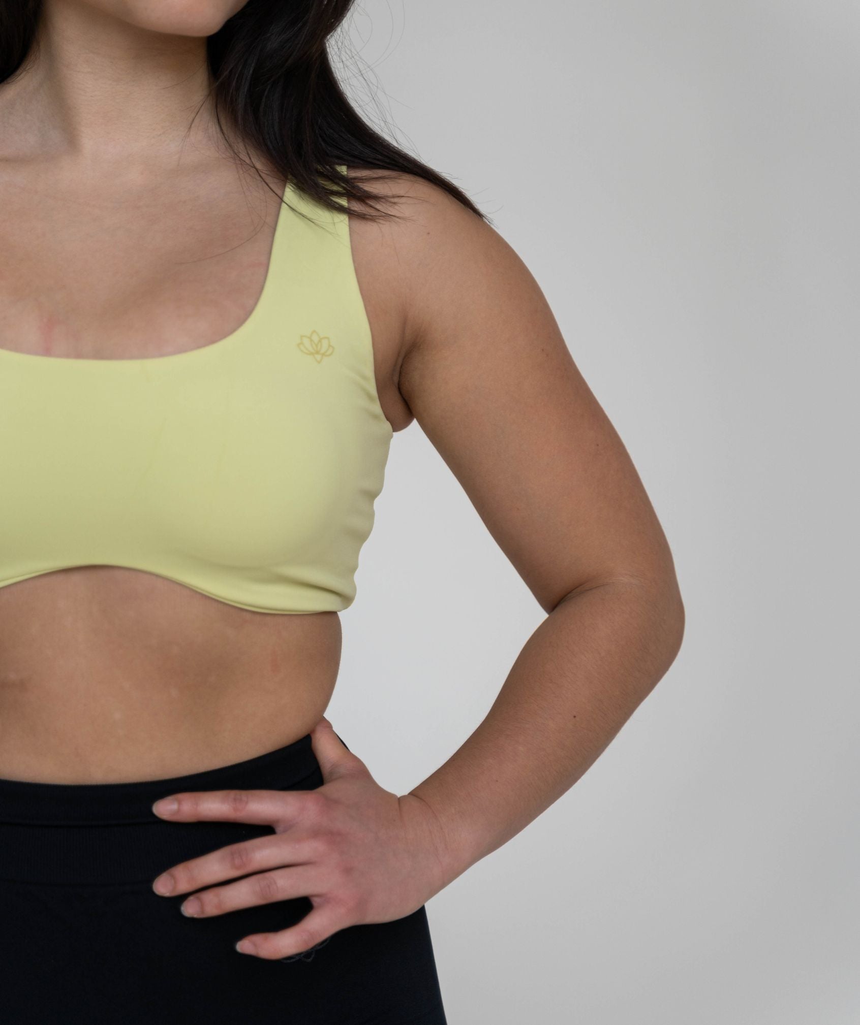 Alba Sports Bra (Yellow)