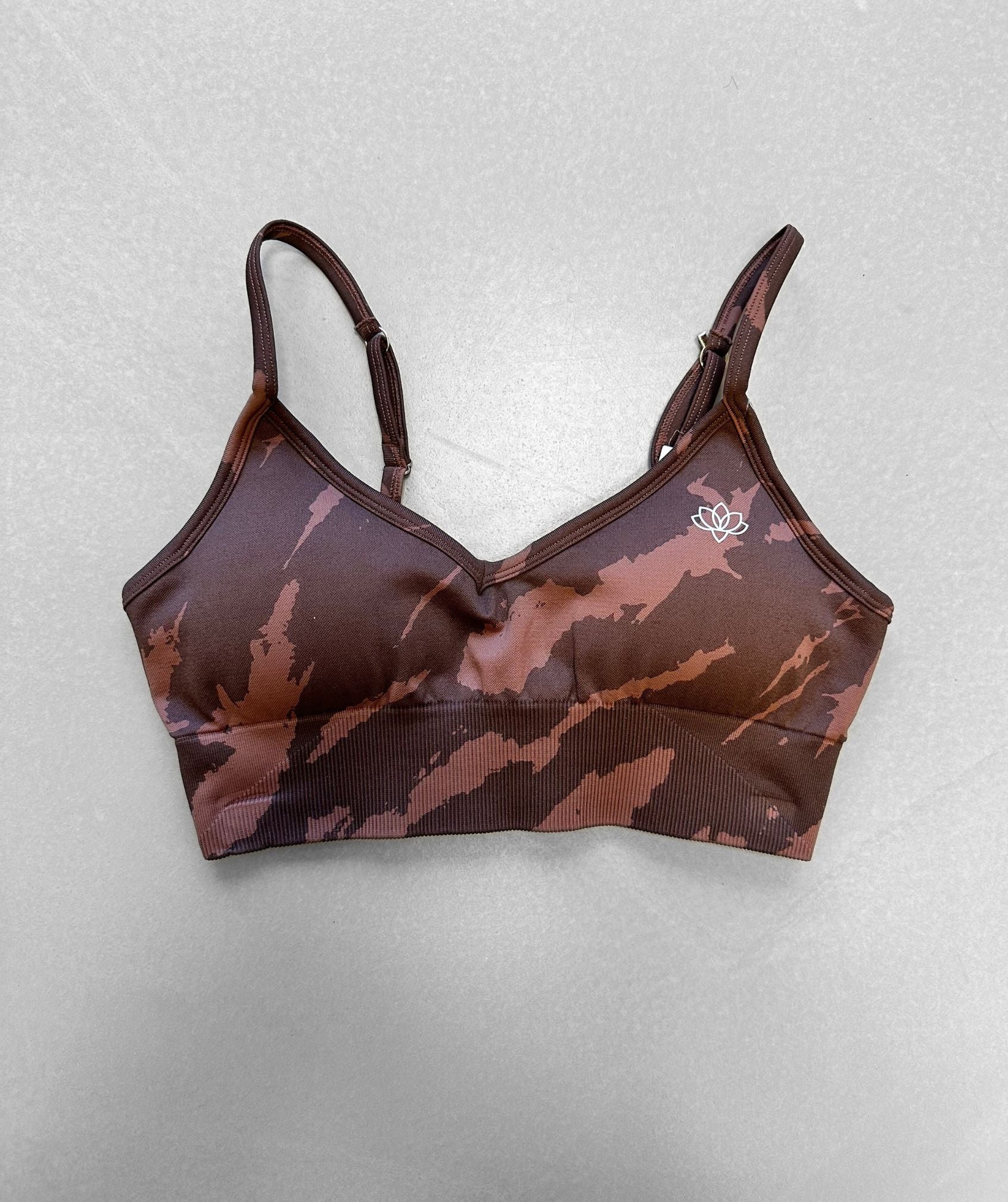 Amplify Sports Bra (Brown)