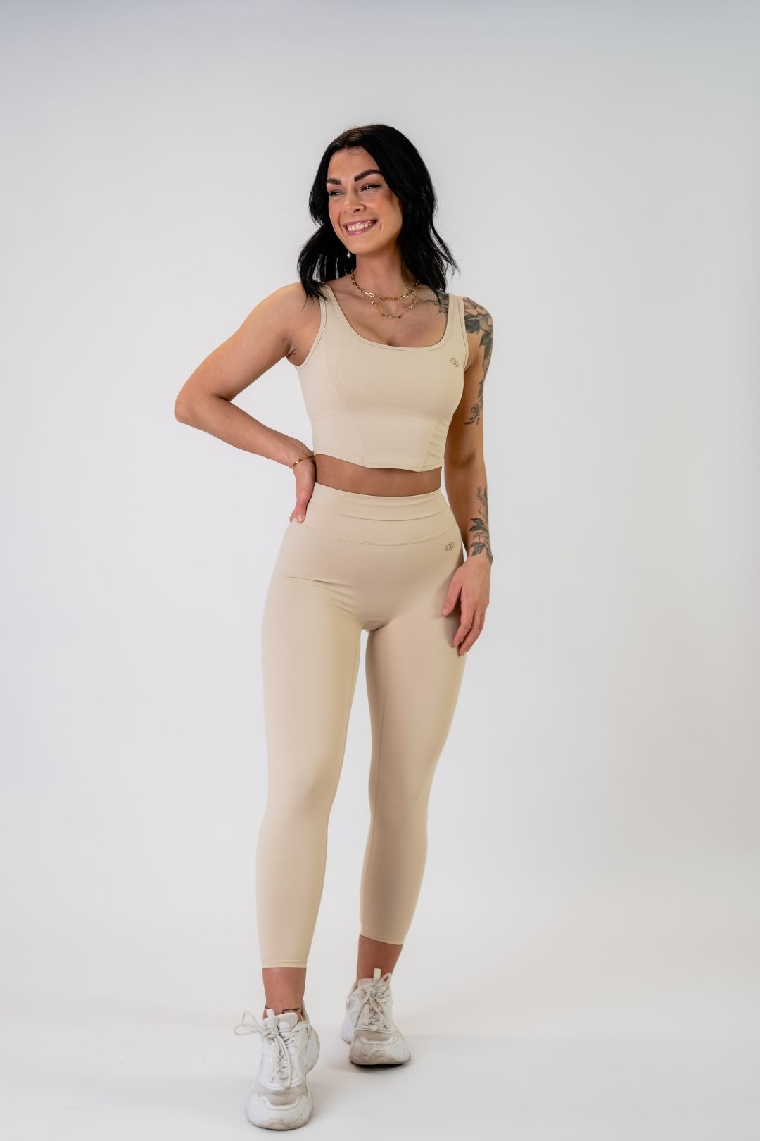 Jentle - Taylor Leggings (Beige)